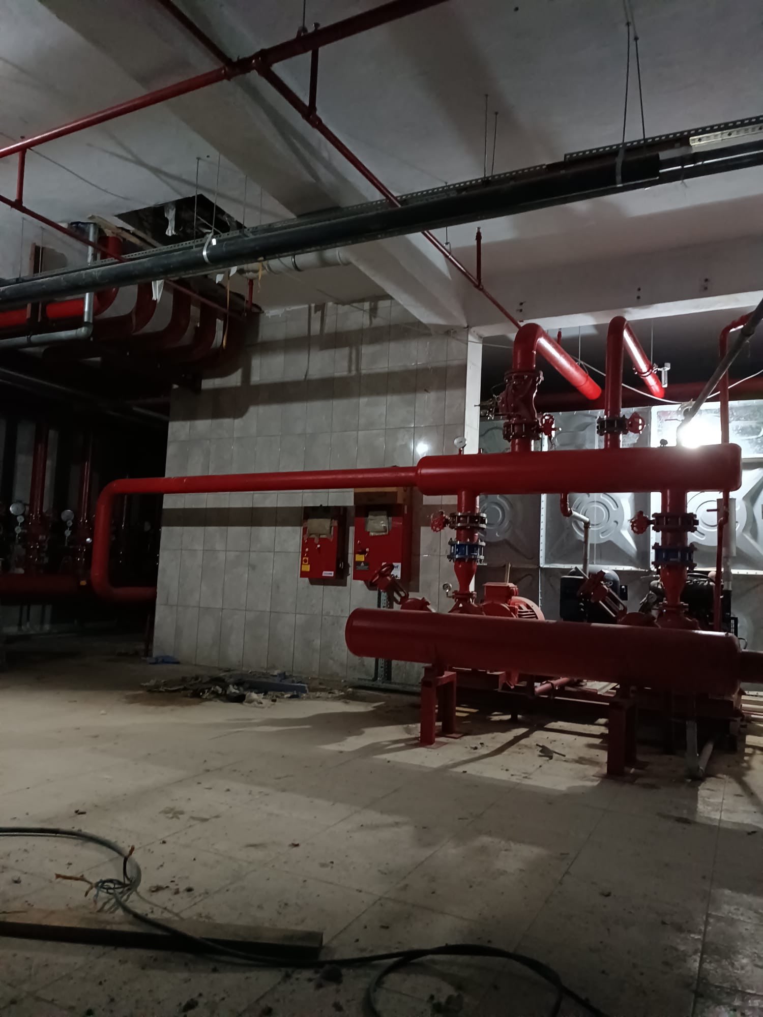 Eğitim yapısı tesisat, Pratik Mekanik saha uygulaması