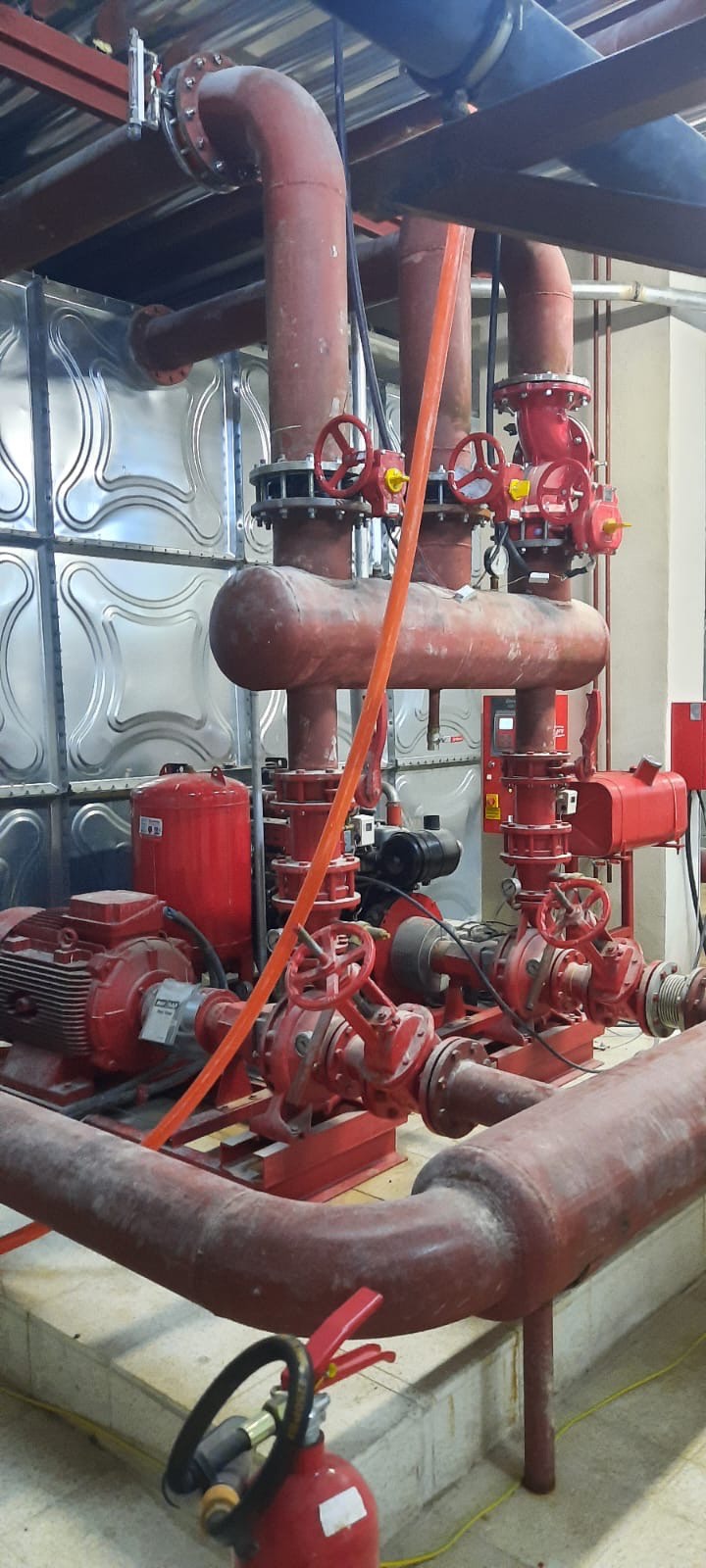 Pompa istasyonu ve su deposu tesisat grubu, Pratik Mekanik saha uygulaması
