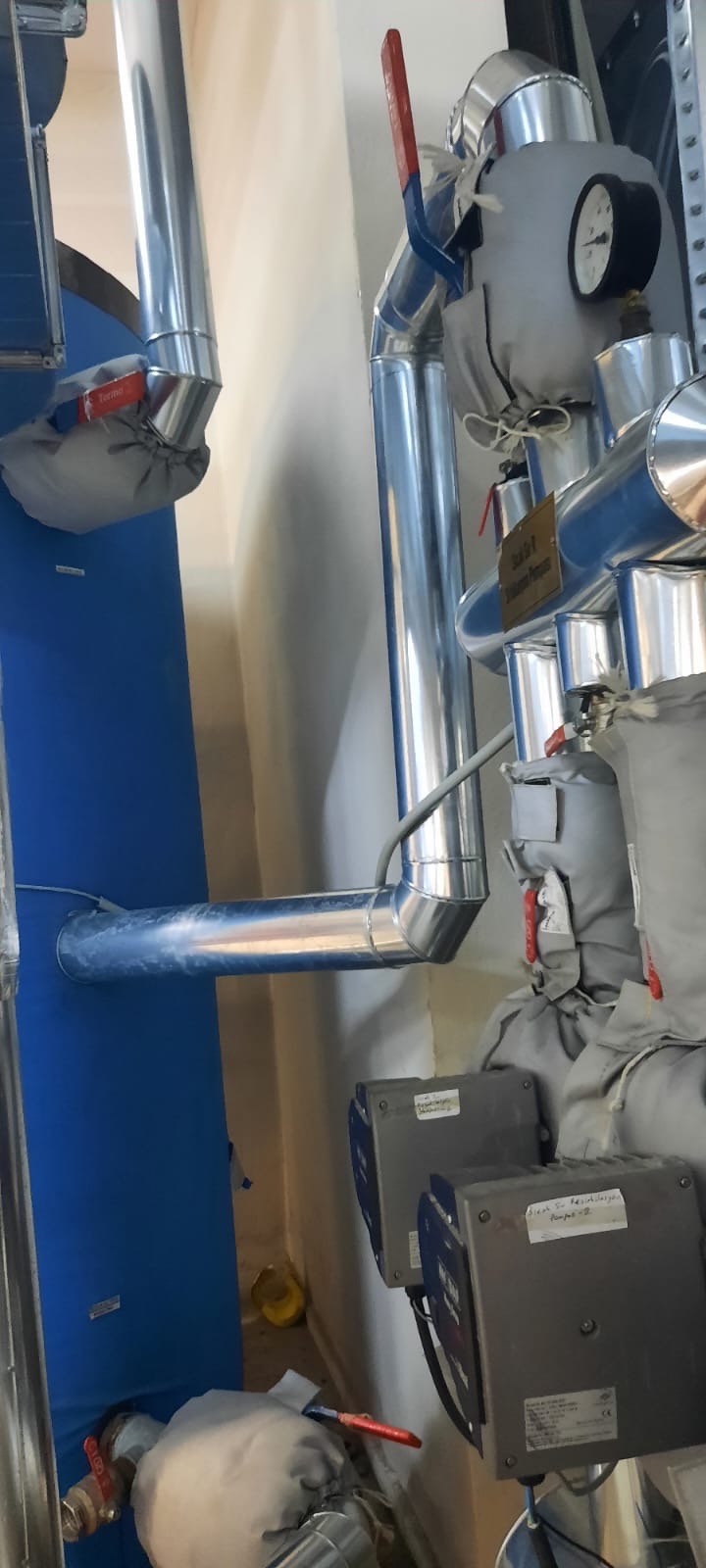 Galvanizli kolon pompa ve kontrol ekipmanı, Pratik Mekanik saha uygulaması